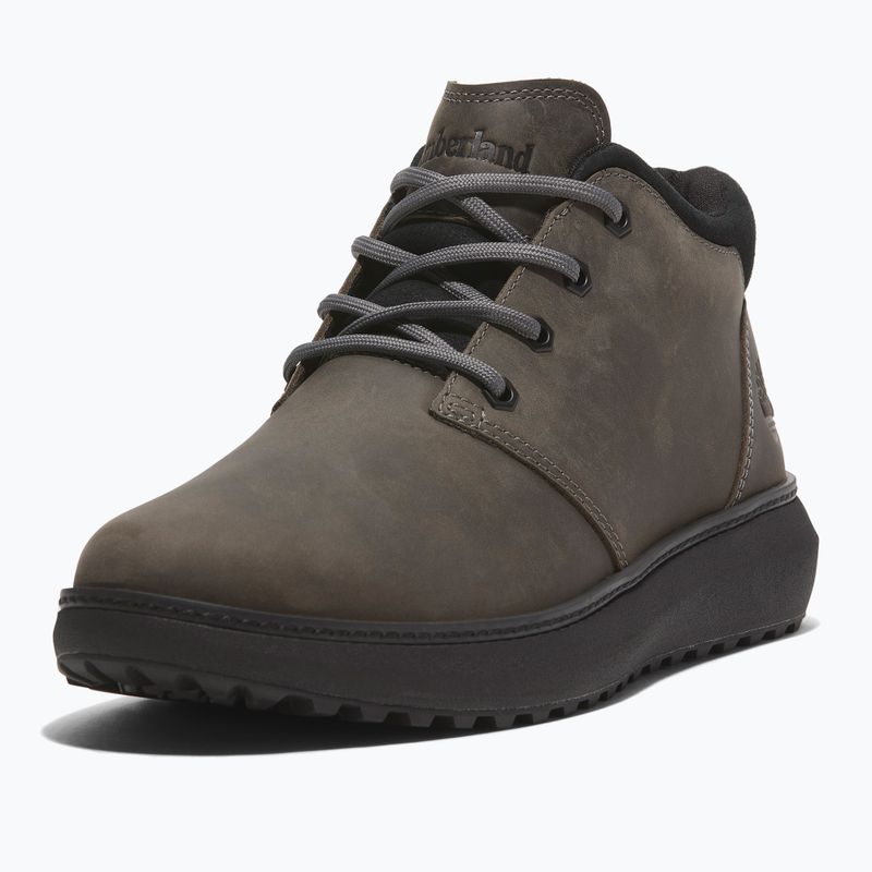 Pánska obuv Timberland Hudson Road Mid Lace Chukka dark grey full grain 9