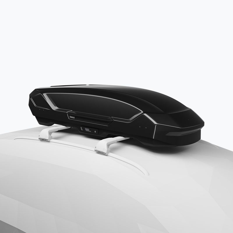 Čierny lesklý strešný box Thule Motion 3 Sport 6