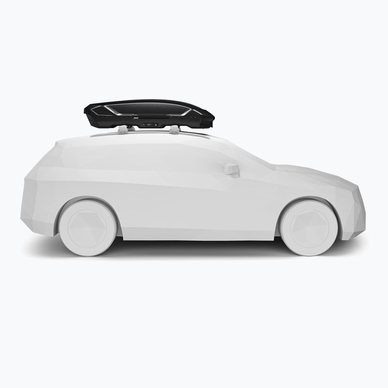 Čierny lesklý strešný box Thule Motion 3 Sport 8
