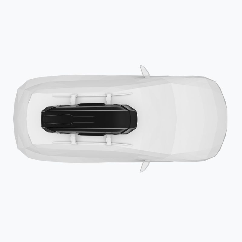 Čierny lesklý strešný box Thule Motion 3 Sport 9