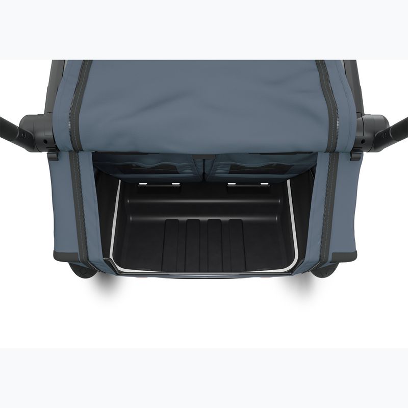 Príves za bicykel pre 2 osoby Thule Chariot Cab dark slate 2