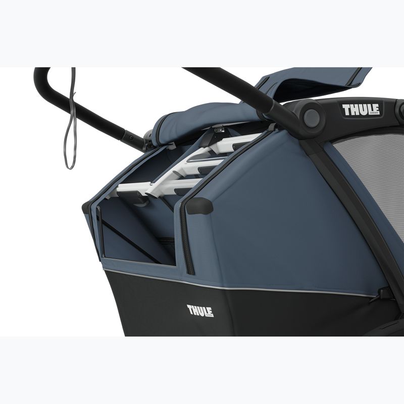 Príves za bicykel pre 2 osoby Thule Chariot Cab dark slate 4