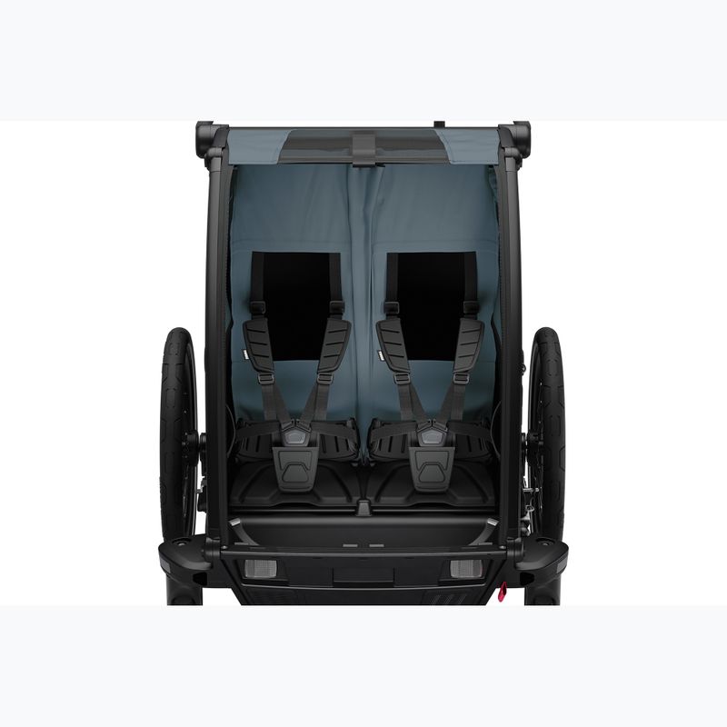 Príves za bicykel pre 2 osoby Thule Chariot Cab dark slate 5