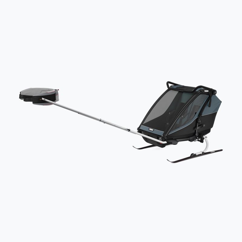Príves za bicykel pre 2 osoby Thule Chariot Cab dark slate 11
