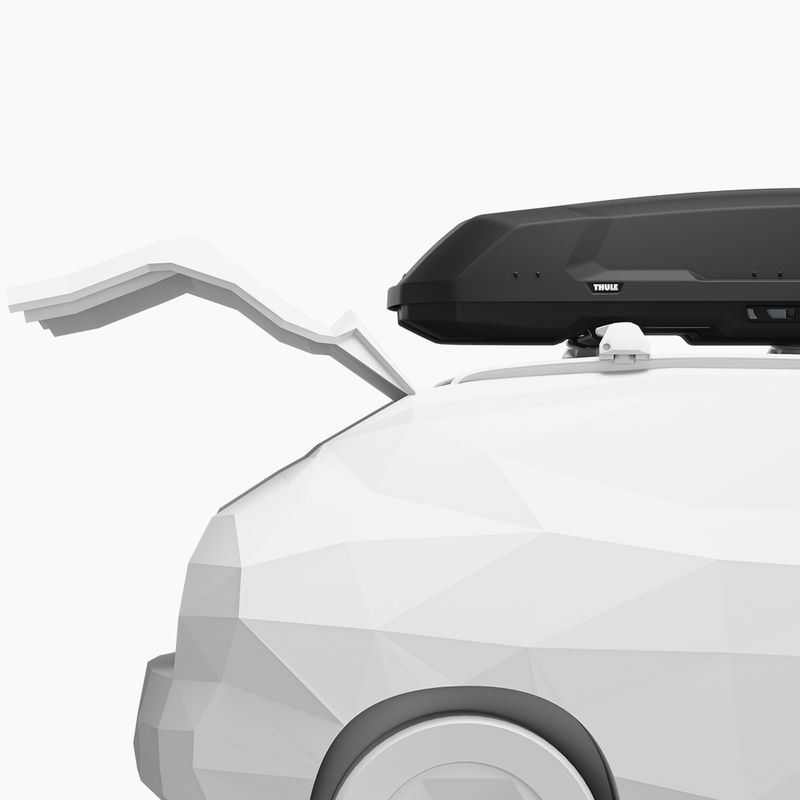 Čierny matný strešný box Thule Force 3 M 13