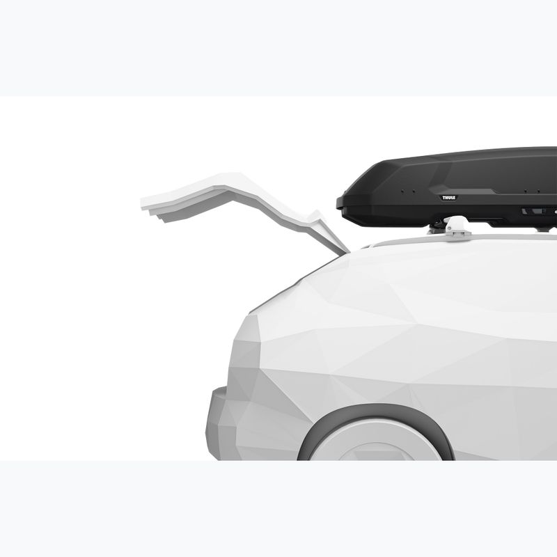 Čierny matný strešný box Thule Force 3 XL 10