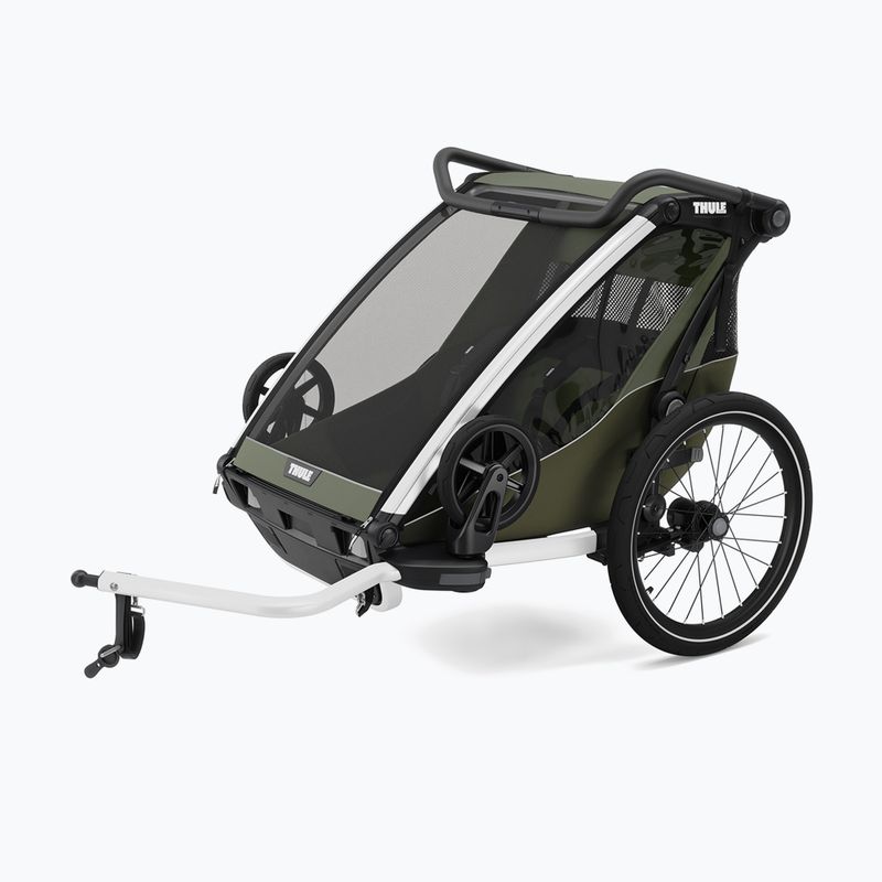 Cyklistický príves Thule Chariot Lite Double vintage green 5