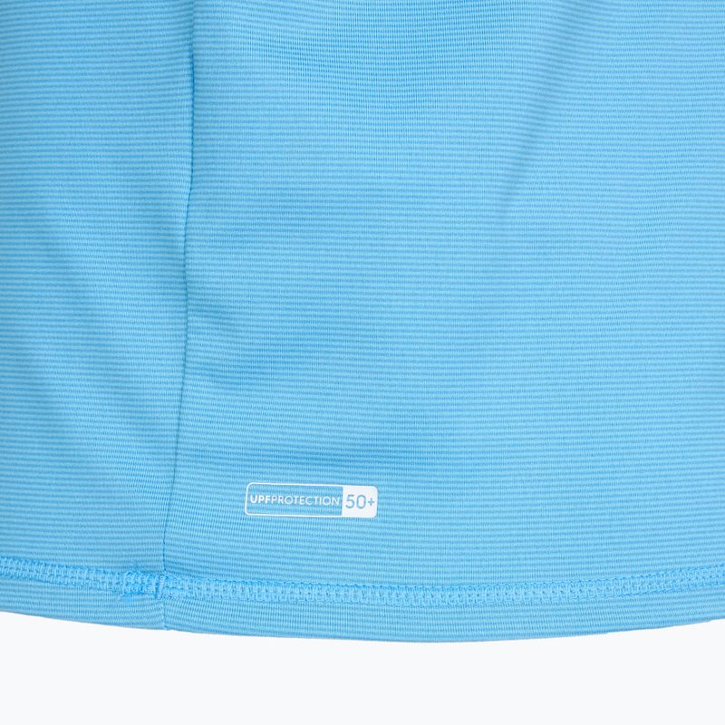 Pánske plavecké tričko longsleeve Quiksilver Heritage Heather azure blue 3