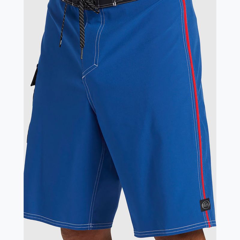Pánske plavecké šortky Quiksilver Saturn Solid 21" Monaco Blue 5