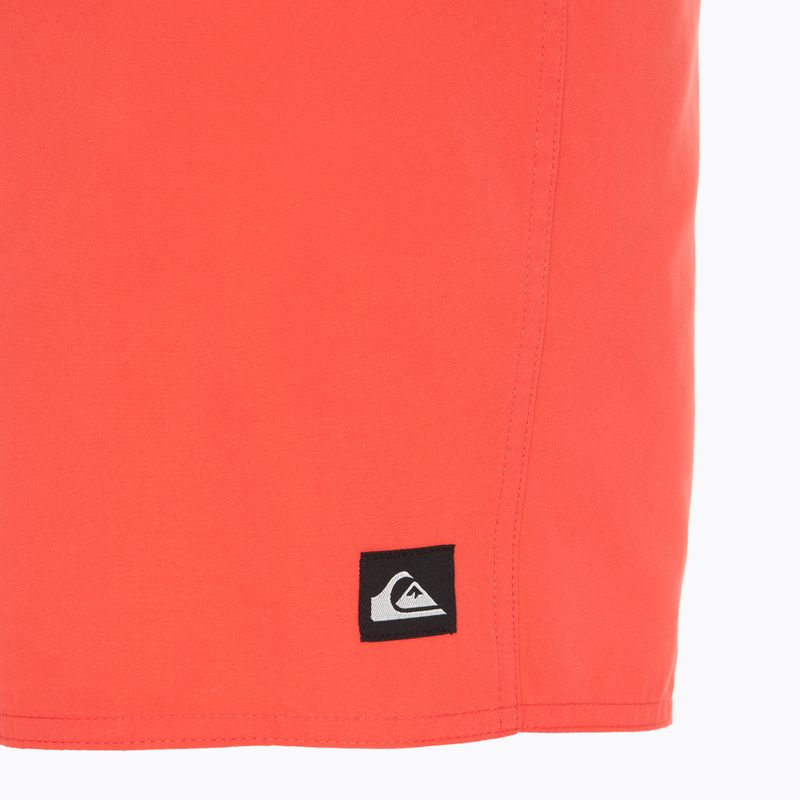 Pánske plavecké šortky Quiksilver Everyday Solid 20" High Risk Red 4