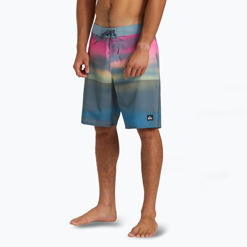 Pánske plavecké šortky Quiksilver Highline Straight Leg 19" Prism Pink 4