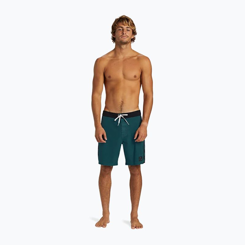 Pánske plavecké šortky Quiksilver Original Arch Hempstretch 18" Colonial Blue 4