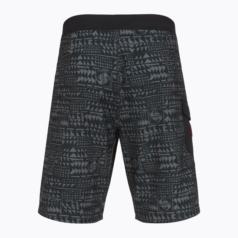 Pánske plavecké šortky Quiksilver Surfsilk Hawaii 21" Black 2
