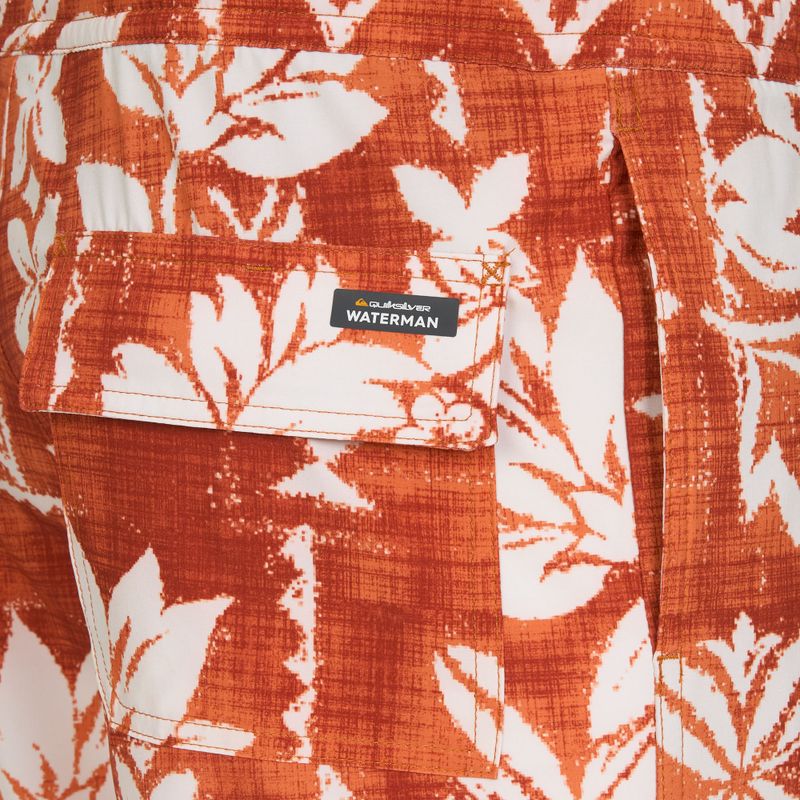 Pánske plavecké šortky Quiksilver Roots Volley 17" Red 4