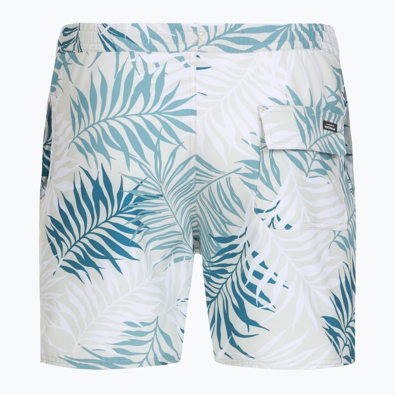 Pánske plavecké šortky Quiksilver Wild Fern Volley 17" 2