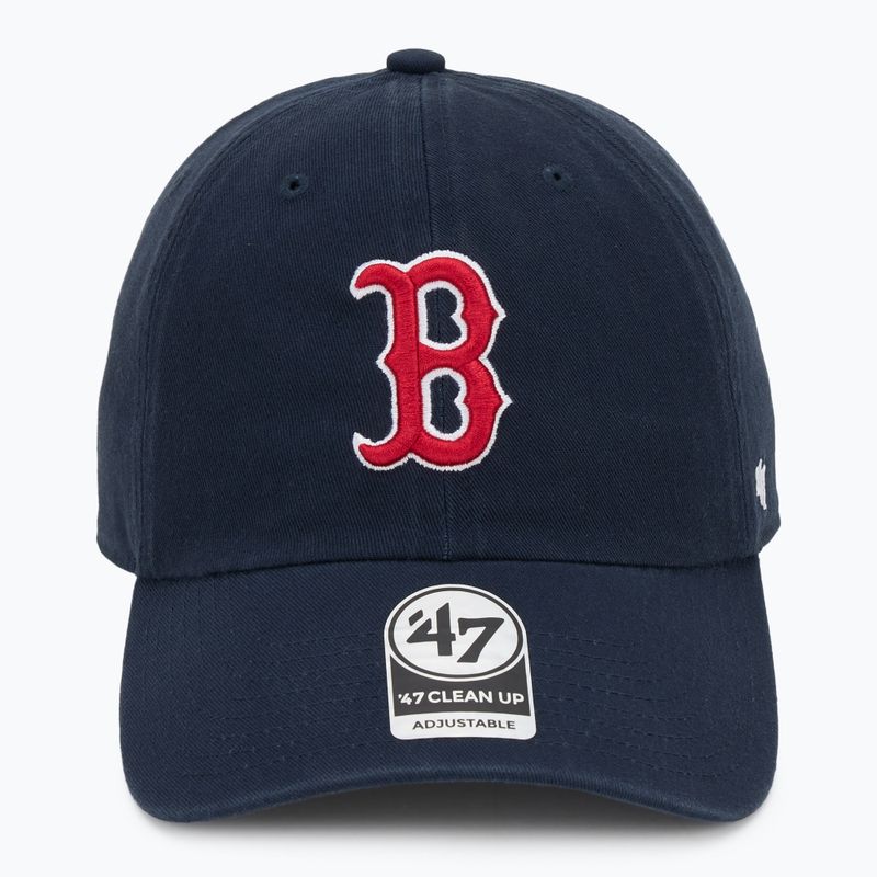 47 Značka MLB Boston Red Sox CLEAN UP navy baseballová čiapka 2