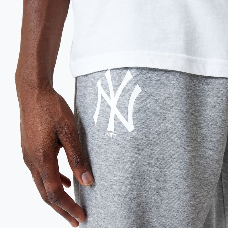 Pánske nohavice New Era MLB Essentls Jogger New York Yankees grey med 5
