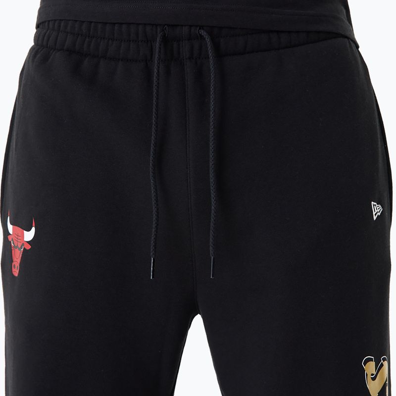 Pánske nohavice New Era NBA Team Script Jogger Chicago Bulls black 4