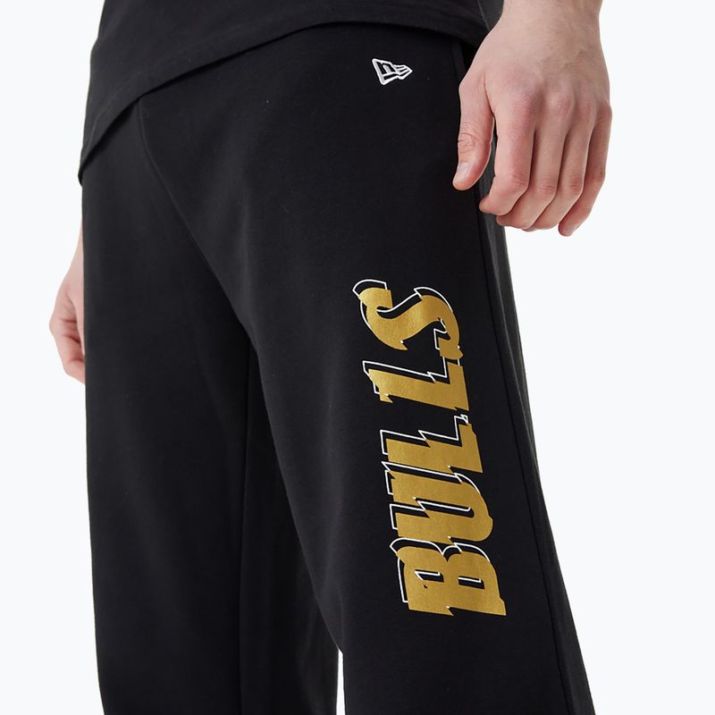 Pánske nohavice New Era NBA Team Script Jogger Chicago Bulls black 5