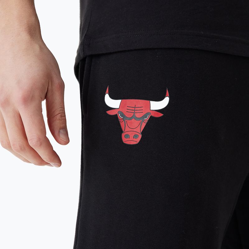 Pánske nohavice New Era NBA Team Script Jogger Chicago Bulls black 7