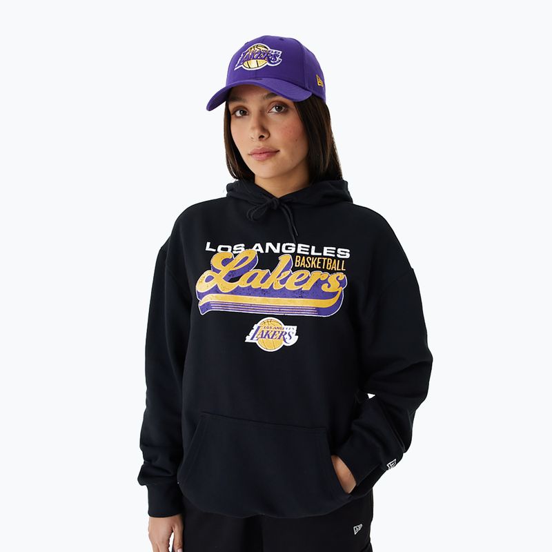 Pánska mikina New Era NBA Graphic OS Hoody Los Angeles Lakers black 2