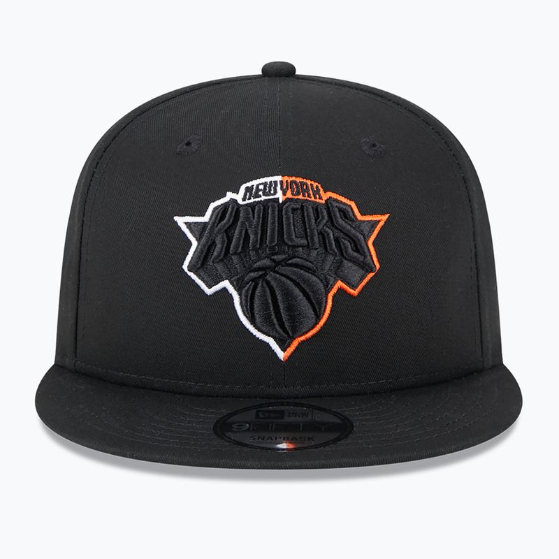 Šiltovka New Era Split Logo 9Fifty New York Knicks čierna 3