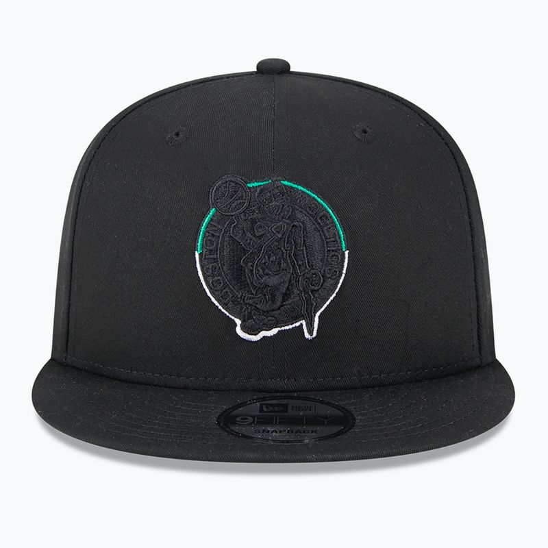 Šiltovka New Era Split Logo 9Fifty Boston Celtics black 3