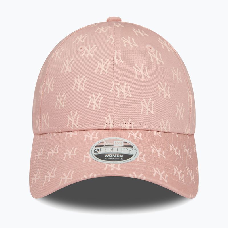 Dámska šiltovka New Era Monogram 9Forty New York Yankees pastelovo ružová 3