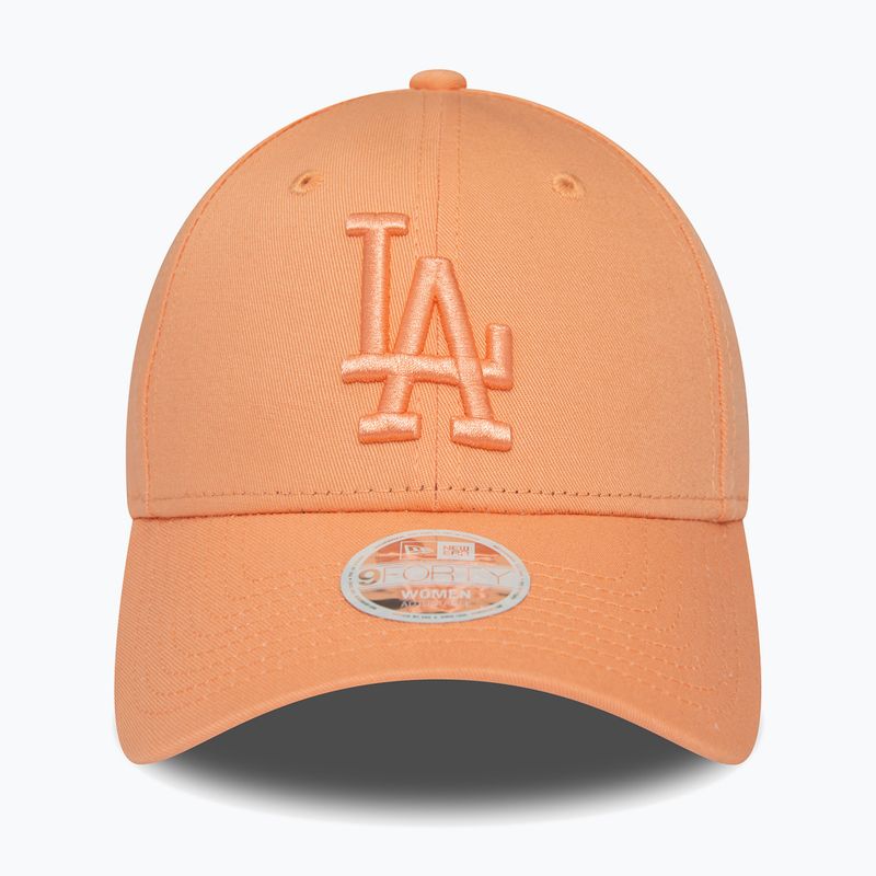 Dámska šiltovka New Era League Essential 9Forty Los Angeles Dodgers pastelovo ružovej farby 3