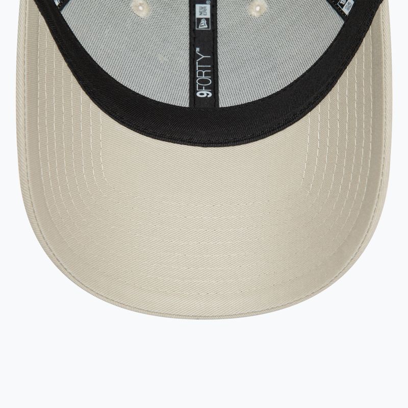 New Era Ne Essential 9Forty pánska bejzbalová čiapka light beige 5
