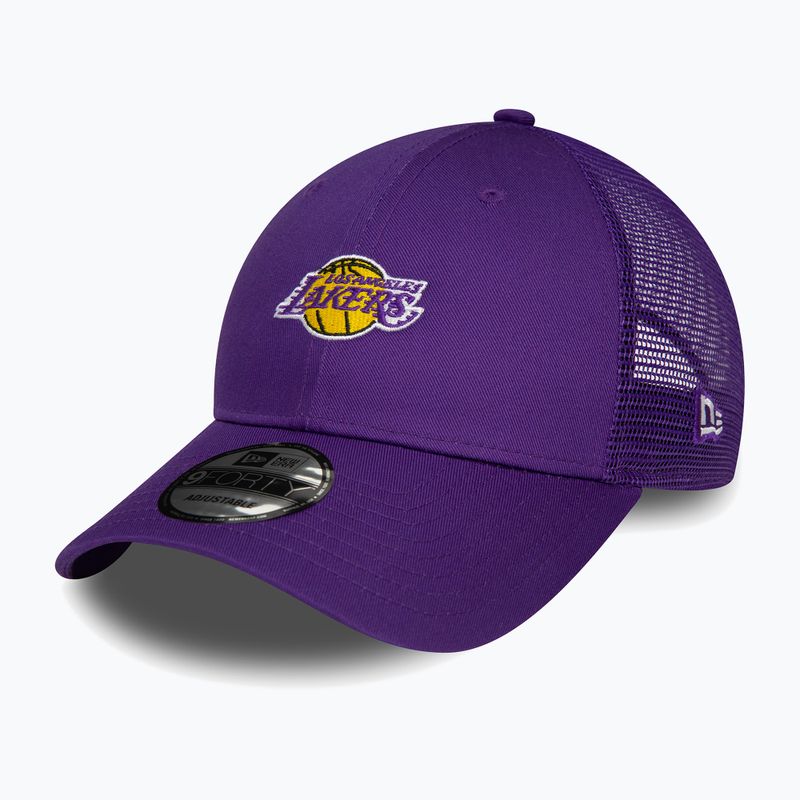 Pánska šiltovka New Era Home Field 9Forty Trucker Los Angeles Lakers fialová 2