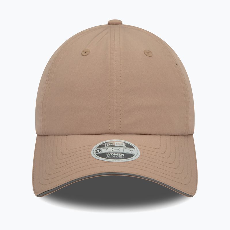 Dámska čiapka New Era Open Back Cap pastelovo hnedá 3