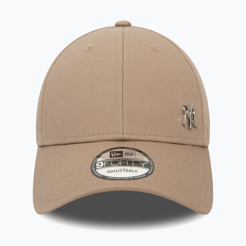 Pánska bejzbalová čiapka New Era Flawless 9Forty New York Yankees pastelovo hnedá 3