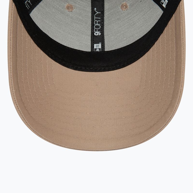 Pánska bejzbalová čiapka New Era Flawless 9Forty New York Yankees pastelovo hnedá 5