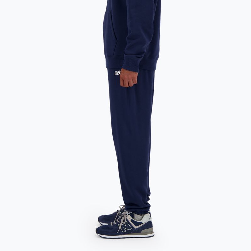 Pánske nohavice New Balance French Terry Jogger nb navy 3