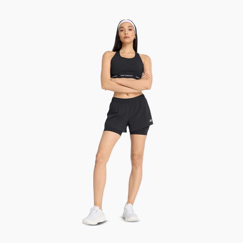 Dámske šortky New Balance 2IN1 3" black 2