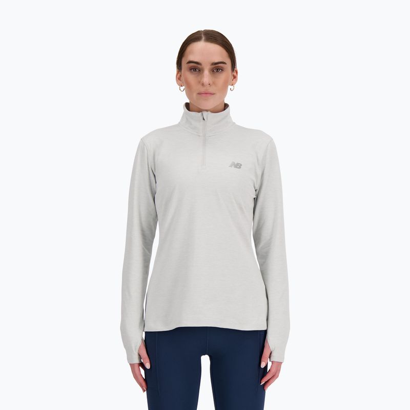 Dámska bežecká mikina New Balance Sport Essentials Space Dye ashheath