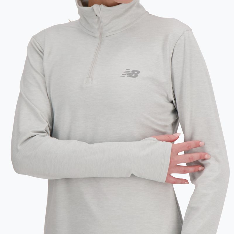 Dámska bežecká mikina New Balance Sport Essentials Space Dye ashheath 4