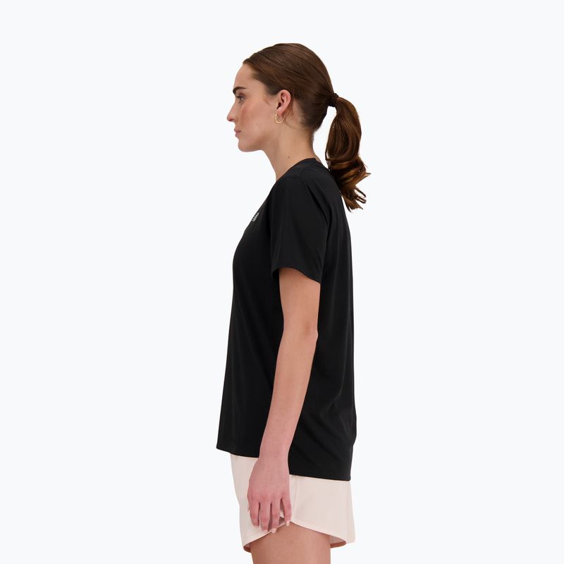 Dámske bežecké tričko New Balance Essentials SS čierne 3