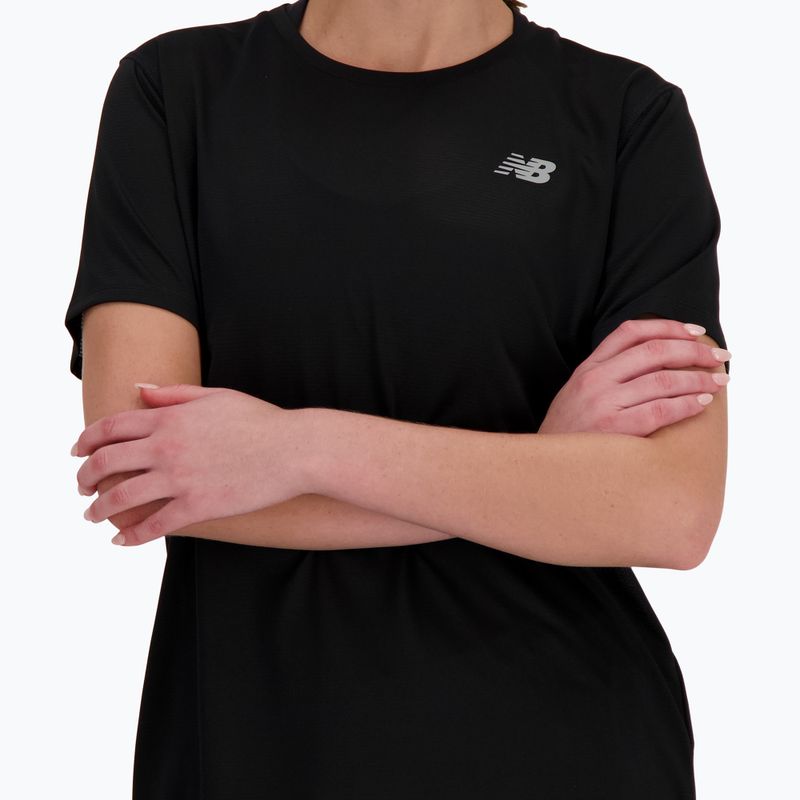 Dámske bežecké tričko New Balance Essentials SS čierne 4