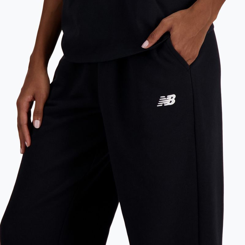 Dámske nohavice New Balance French Terry Jogger black 4