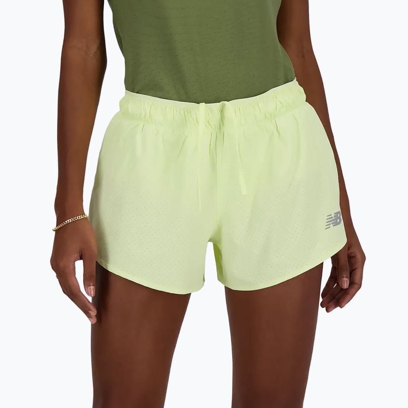 Dámske bežecké šortky New Balance RC Seamless 3 Inch lime light 6