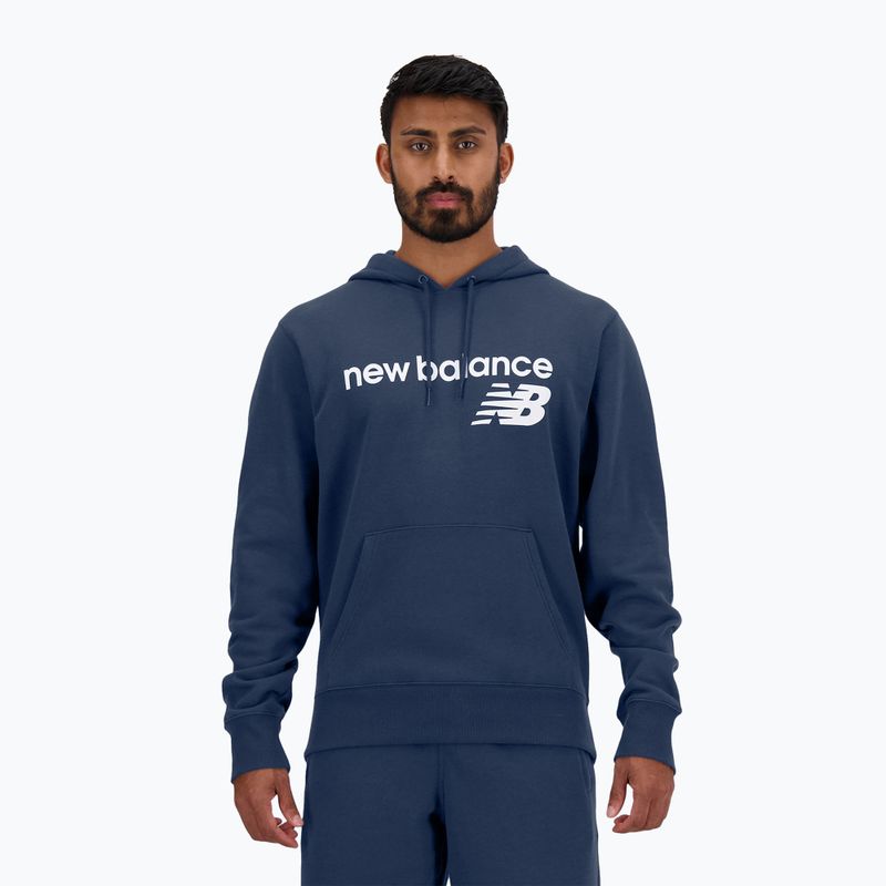 Pánska mikina New Balance Core Fleece Hoodie nb navy