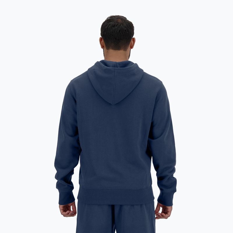 Pánska mikina New Balance Core Fleece Hoodie nb navy 2