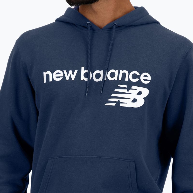 Pánska mikina New Balance Core Fleece Hoodie nb navy 3