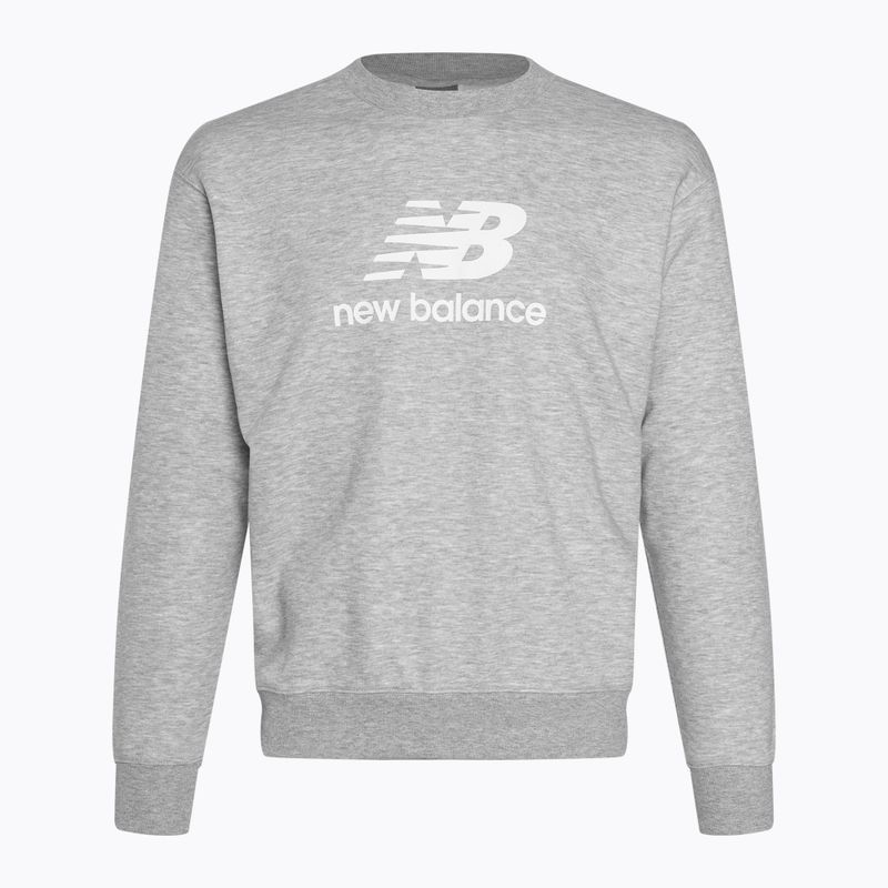 Pánska športová mikina New Balance Stacked Logo French Terry Crew 3