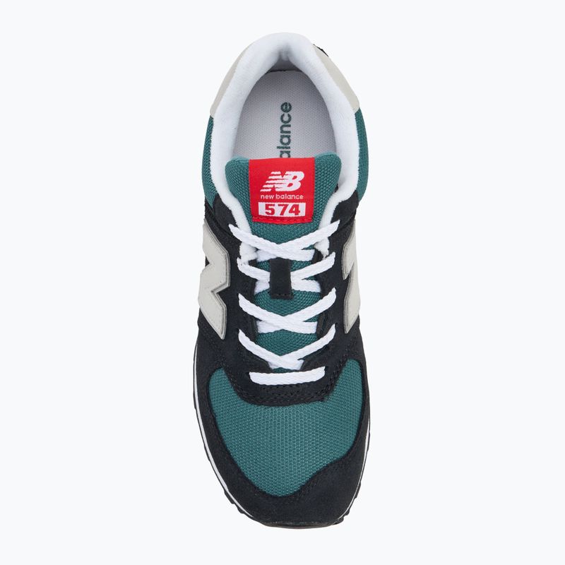 Topánky New Balance Classic 574's V1 brighton black/green/white 5
