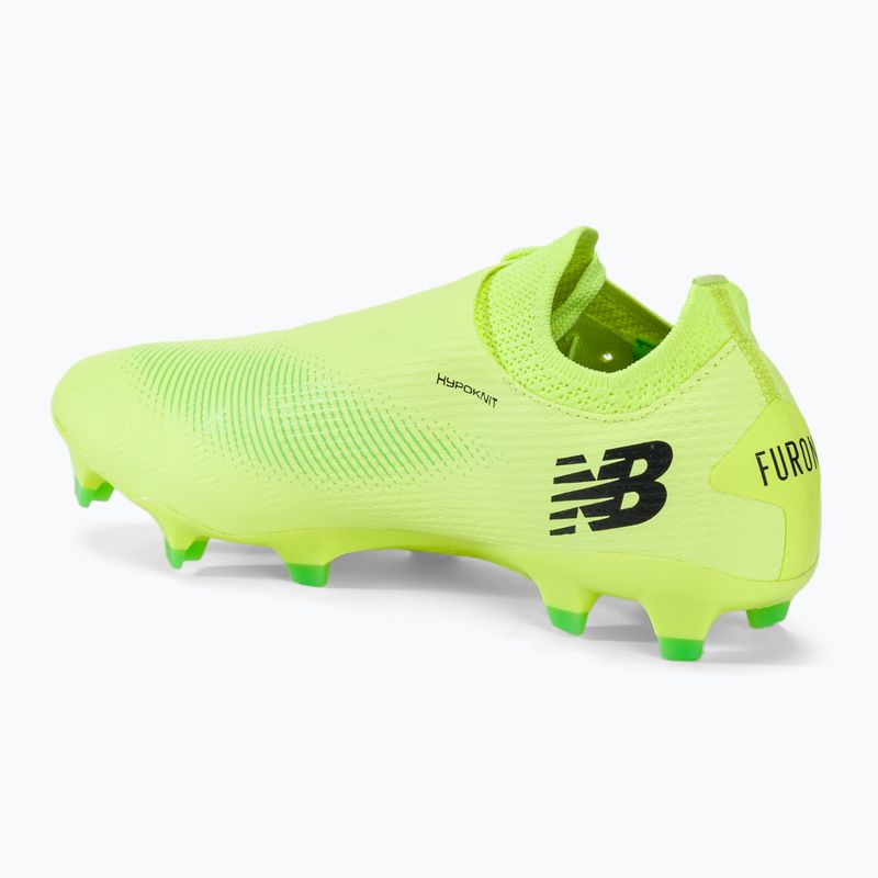 New Balance pánske kopačky Furon Destroy FG V7+ bleached lime glo 3