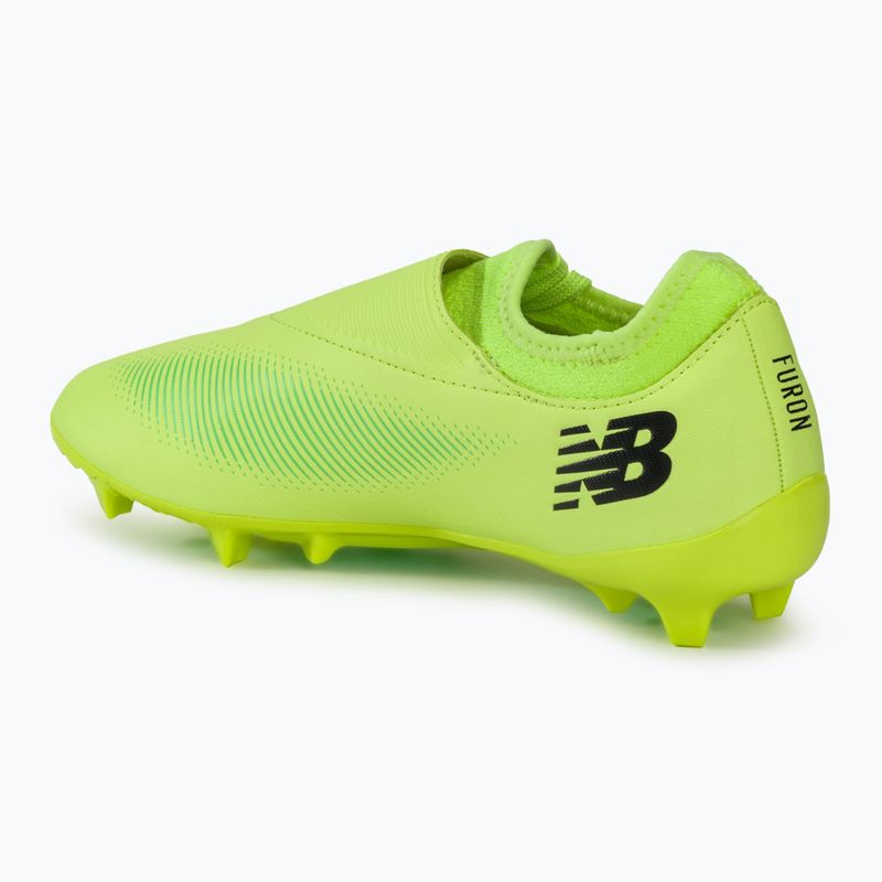 New Balance pánske kopačky Furon Dispatch FG V7+ bleached lime glo 3