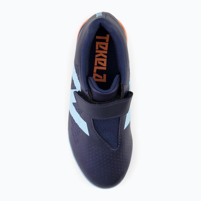 Detské kopačky New Balance Tekela Magique JNR Hook & Loop TF V4+ nb navy 4